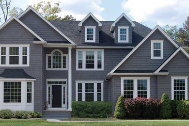 Elegant home design photo in Charlotte