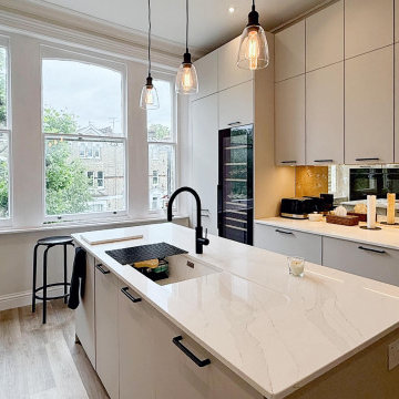 Handleless Kitchen in Primrose Hill