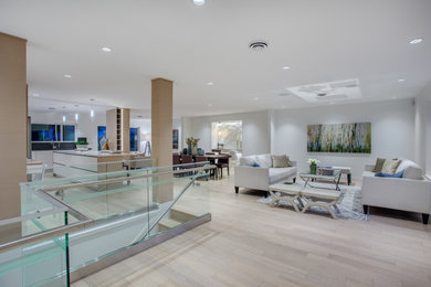 Living room - contemporary living room idea in Vancouver