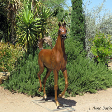 Dream of Spring Bronze Equine Sculpture