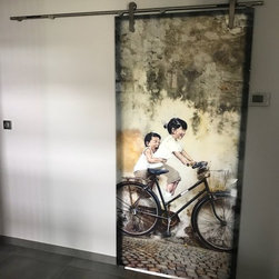 Porte en verre - Prints And Posters