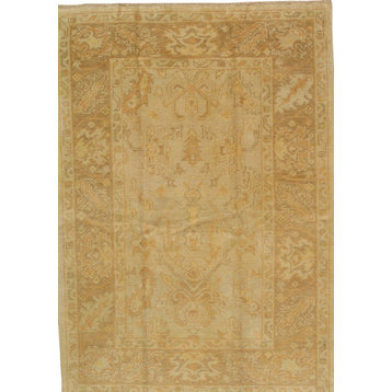 Pasargad Turkish Oushak Collection Wool Area Rug, 4'6"x6'3"