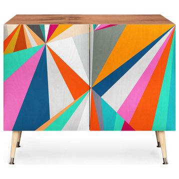 Three of the Possessed Collins Ave Credenza, 38"x20"