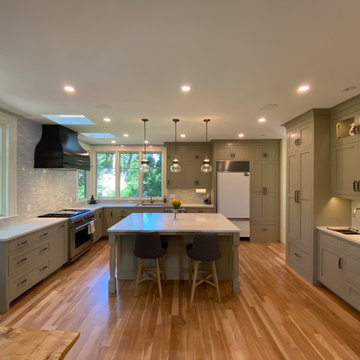 Newton Kitchen, Rear entry & Basement Stair Project