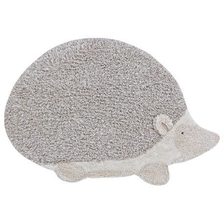 Hedgehog Washable Animal Rug
