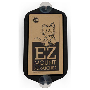 K&H Pet Products EZ Mount Cat Scratcher Brown / Black 7.5"x15.5"x1"