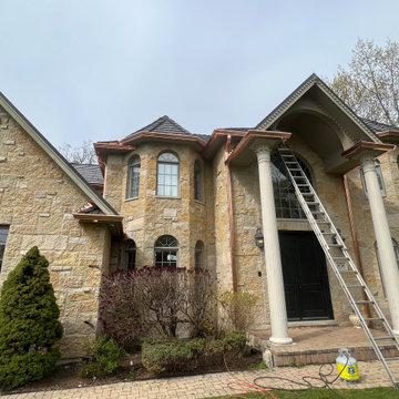 Copper Gutters & Copper Flashing in Palatine, IL