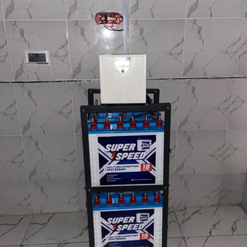 Solar inverter installation