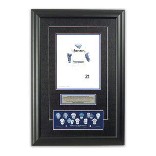  Framed Evolution History Seattle Mariners Uniforms