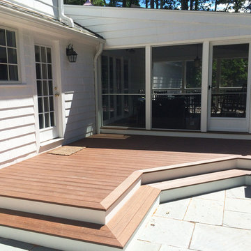 Multi-level Patio, Deck and Three Season Porch