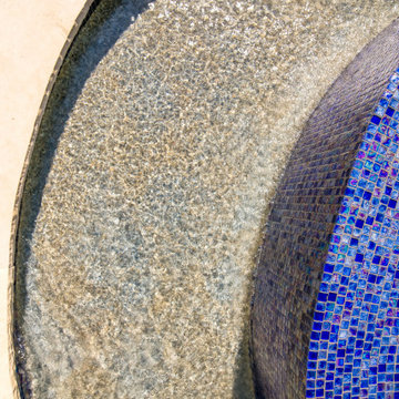 Custom Creations, Aledo Ridge Court Crystal Stone Midnight Blue Regular