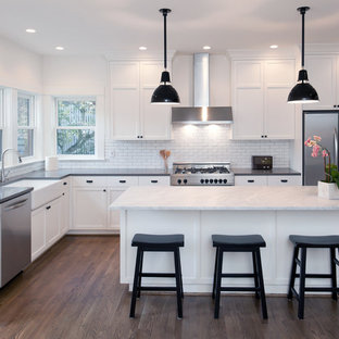 Young modern minimalism kitchen