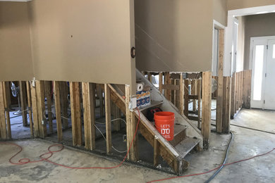 Staircase - craftsman staircase idea in Other