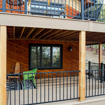 Boulder Multi-Level Wraparound Deck
