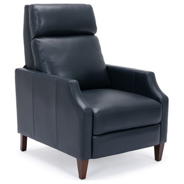 Balantyne Push Back Recliner, Midnight Blue