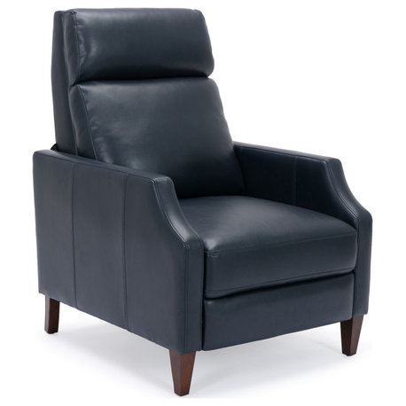 Balantyne Push Back Recliner, Midnight Blue