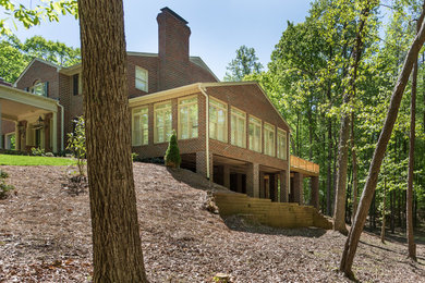 Traditional exterior home idea in Raleigh