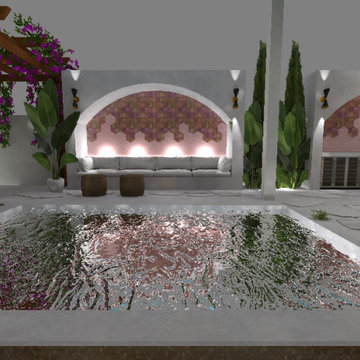 Ibiza Pool Virtual Design