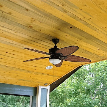 Gable and Shed roofs over decks