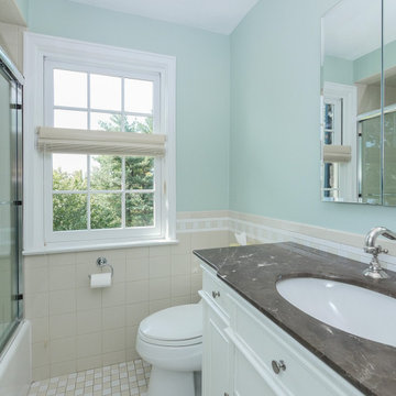 Double Hung Window in Outstanding Bathroom - Renewal by Andersen NJ / NYC