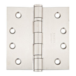 Emtek 4 1/2" x 4 1/2" with Square Corners Heavy Duty Door Hinge - Stainless Stee - Hinges