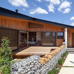 他の地域のカントリー風おしゃれなデッキの写真