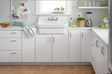 Example of a trendy home design design in Minneapolis