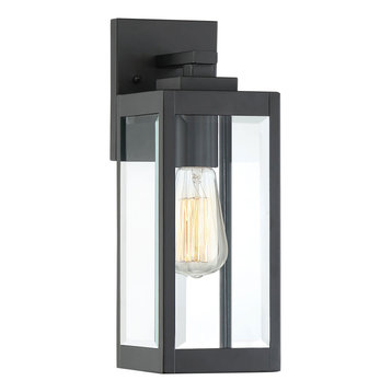 Quoizel WVR8405 Westover 14" Tall Outdoor Wall Sconce - Earth Black