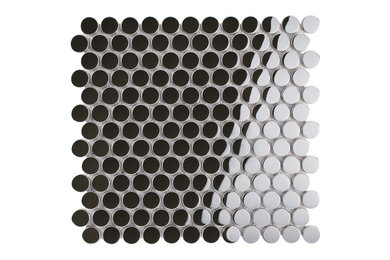 Stainless Steel Mosaic Tile Penny Round