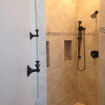 doorless shower