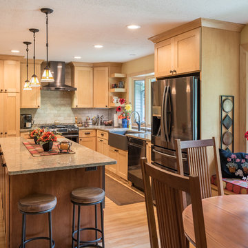 Bear Lake Craftsman Kitchen