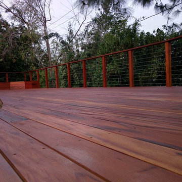 Tigerwood Hillside Deck, Pasadena