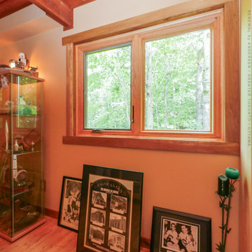 Fantastic Den with New Wood Windows - Renewal by Andersen Ontario