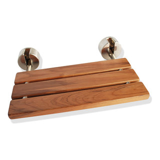 Teak Wood Charcuterie Board with Satin Nickel Handles