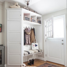 entryway bench