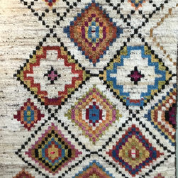Tribal Shag Rug - Area Rugs