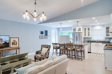 Inspiration for a living room remodel in Atlanta