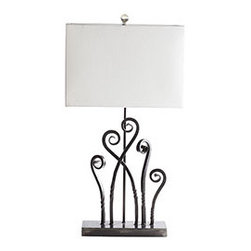FIDDLEHEAD LAMP - Table Lamps