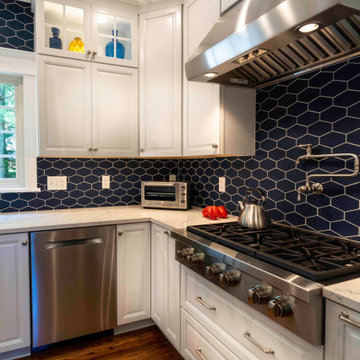 Transitional with a Touch of Navy