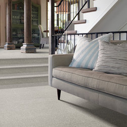 Light Gray Tonal Carpet - Flooring