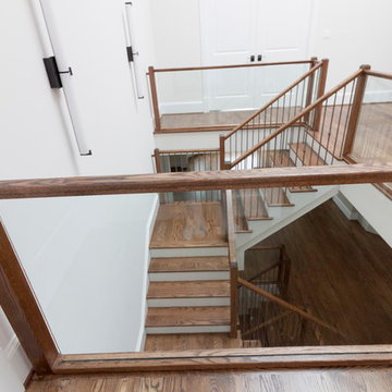 Project #44 | Contemporary Staircase with Skylit Stairwell