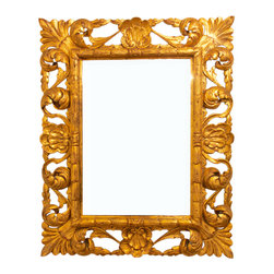 Vintage Gilded Gold Mirror - Wall Mirrors