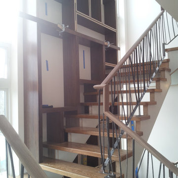 Multi story bookcase