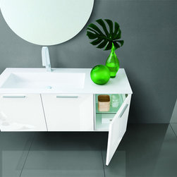 Archeda 4 Vanity Cabinet With Mirror - Bathroom Vanities And Sink Consoles