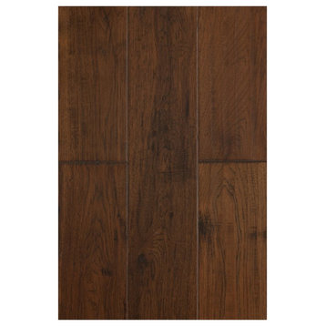 East West Furniture Sango Premier 1/2 x 7" Hardwood Flooring in Rose Oak