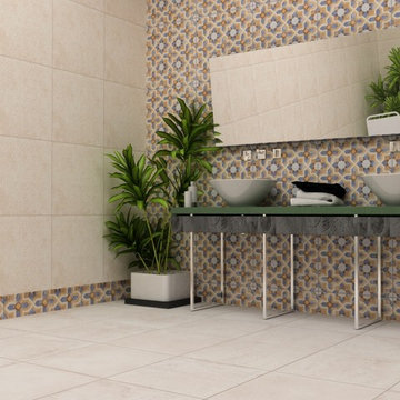 Tile floors