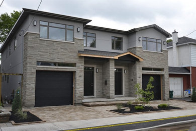 Modern exterior home idea in Ottawa