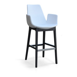 Eiffel Wood Arm Stool by sohoConcept - Bar Stools And Counter Stools