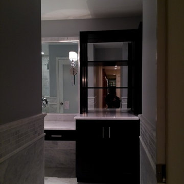 Ebony and Carrera Bath