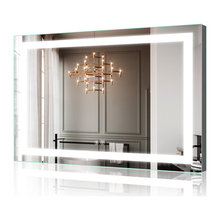 Mirror With Light Touch Sensor